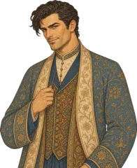 Ottoman-Robe Portrait Better Call Saul card template
